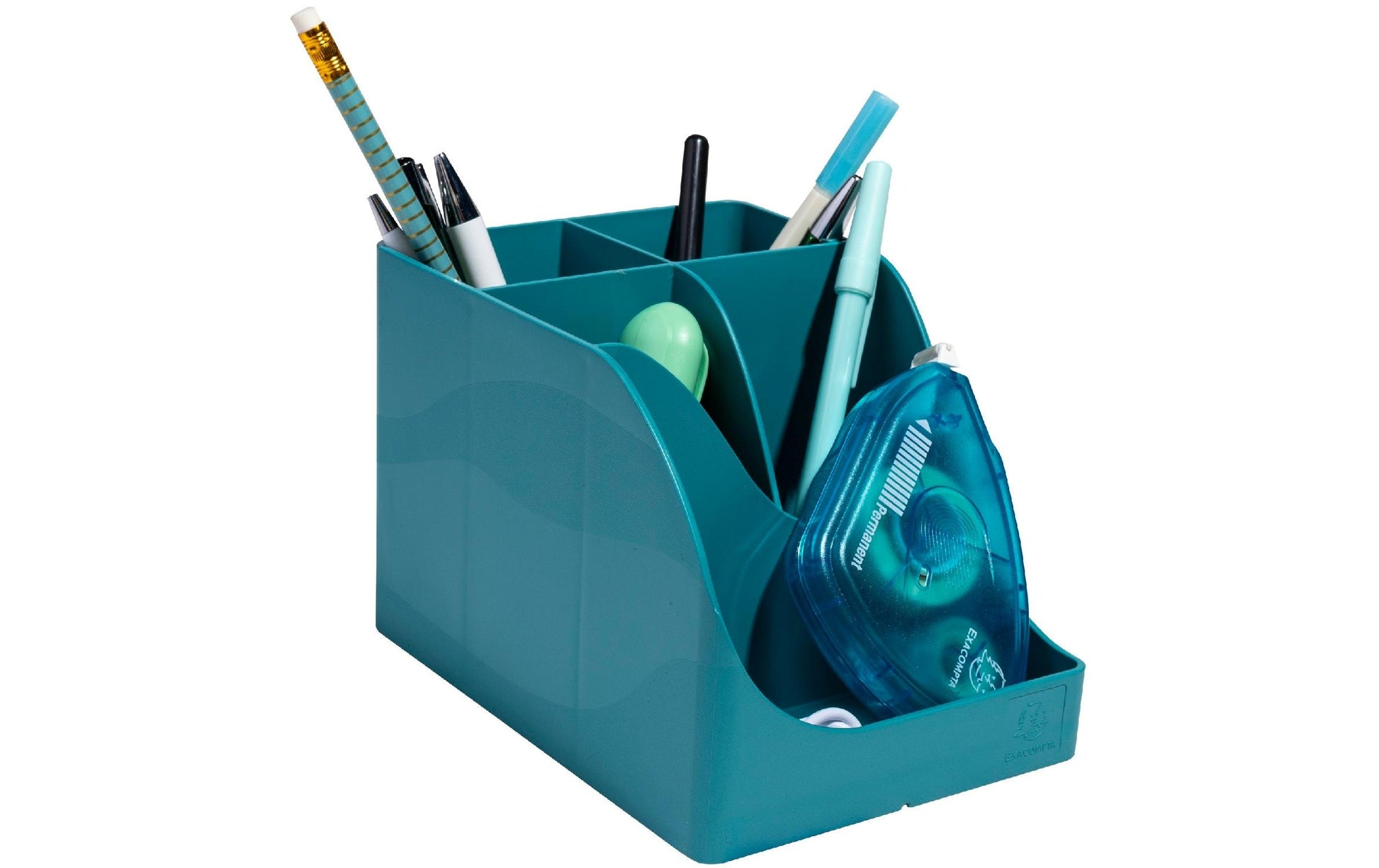 Exacompta Multiköcher – Kunststoff, Pazifikblau, 109 × 119 mm