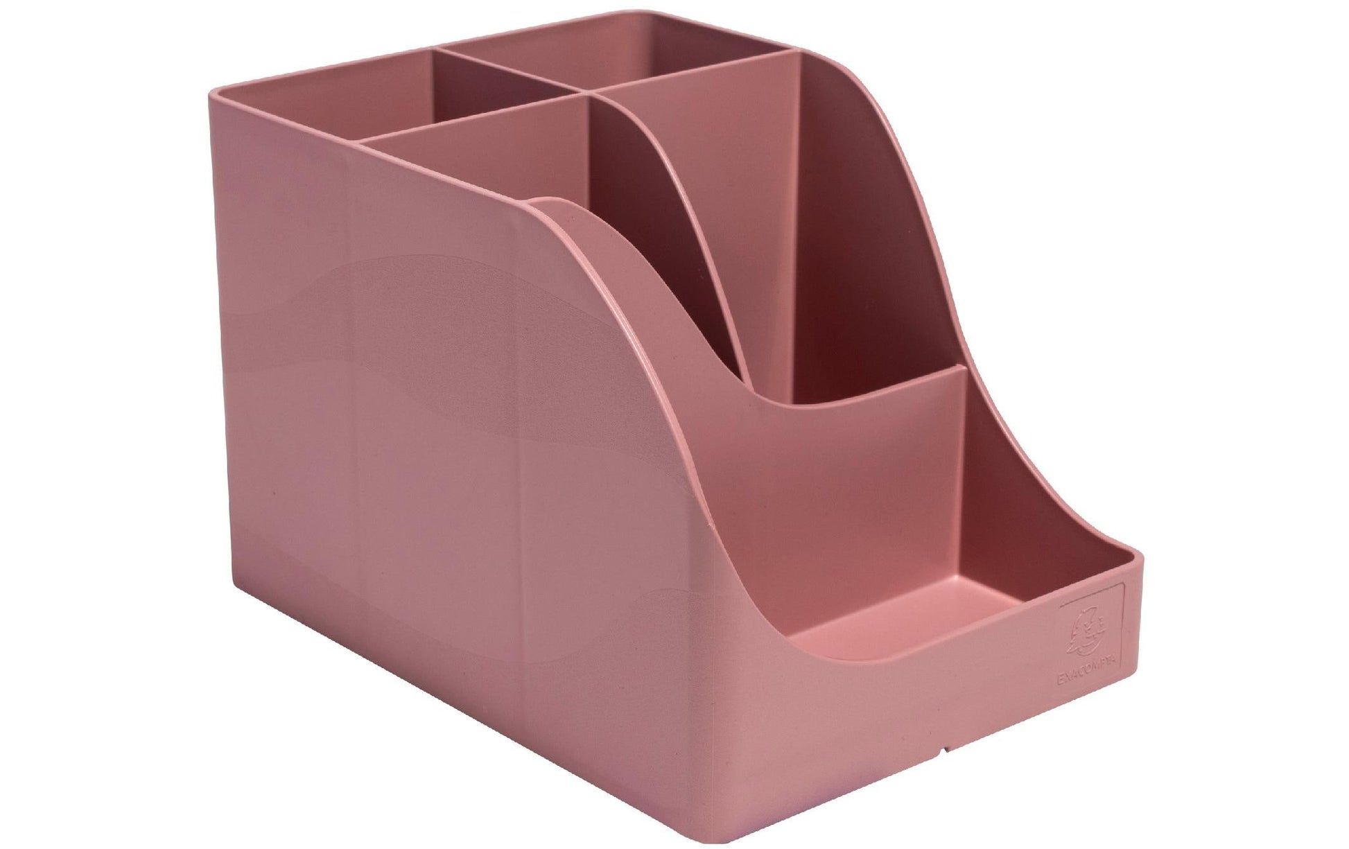 Exacompta Multiköcher – 5 Fächer, rosa, Kunststoff, B 109 × H 119 × T 155 mm
