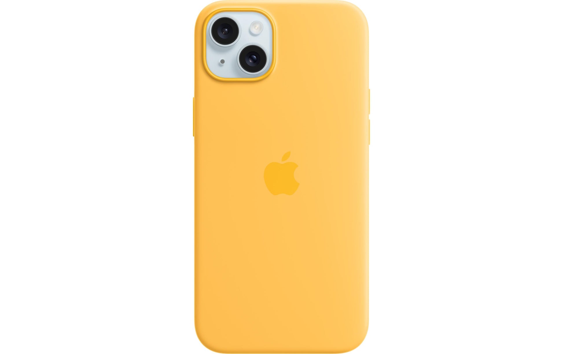 Apple Backcover – für Apple iPhone 15 Plus – gelb – Silikon, MagSafe-kompatibel