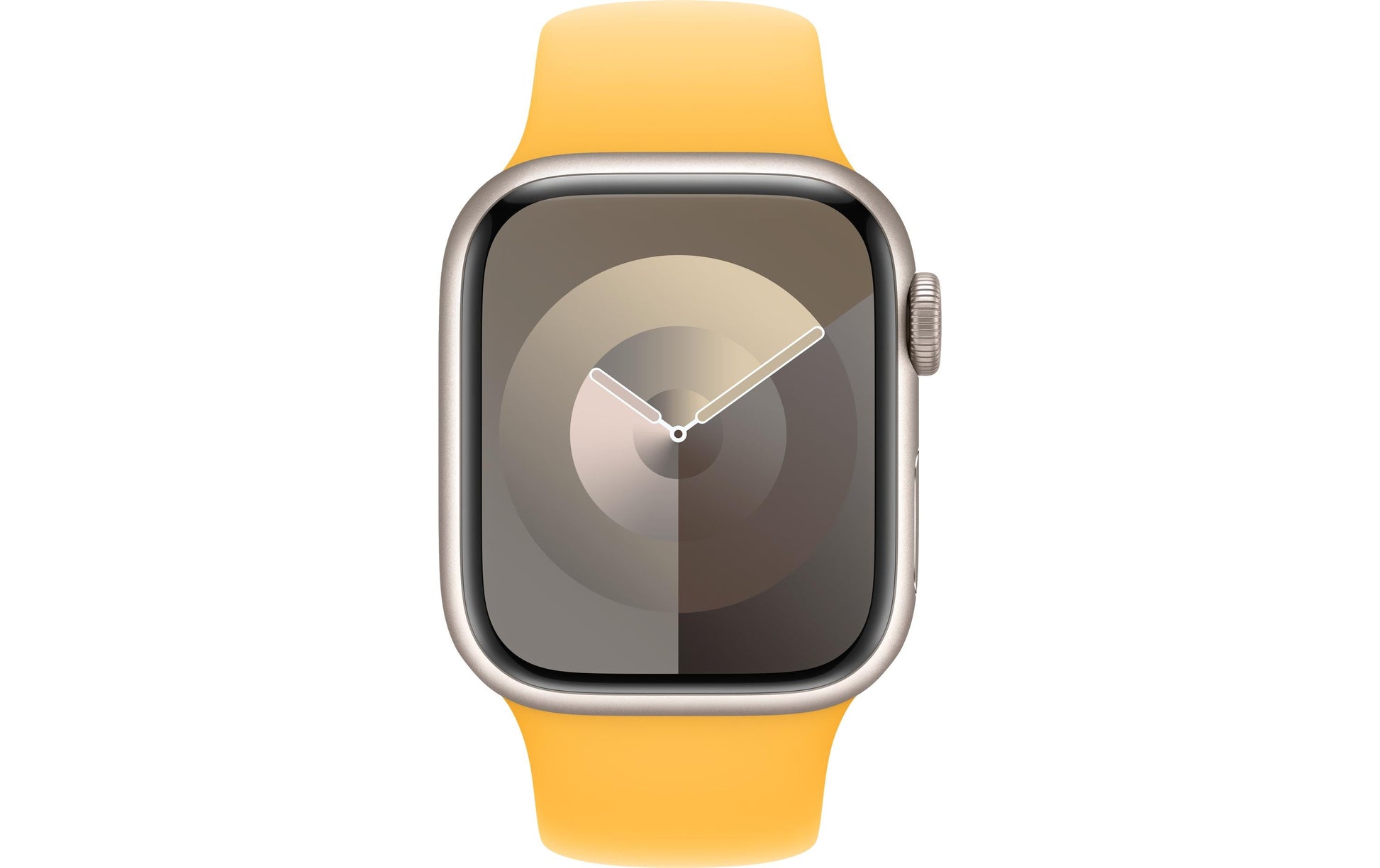 Apple Sport Band – Armband – für Apple Watch (38/40/41 mm) – Sunshine, S/M, aus recyceltem Material