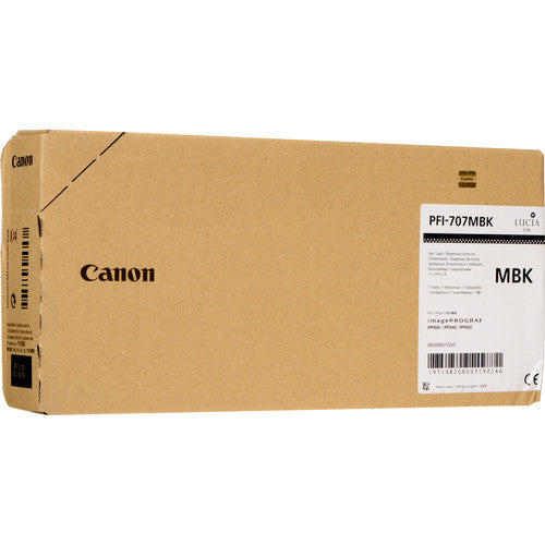 Canon Tintenpatrone PFI-707 MBK, schwarz, 700 ml