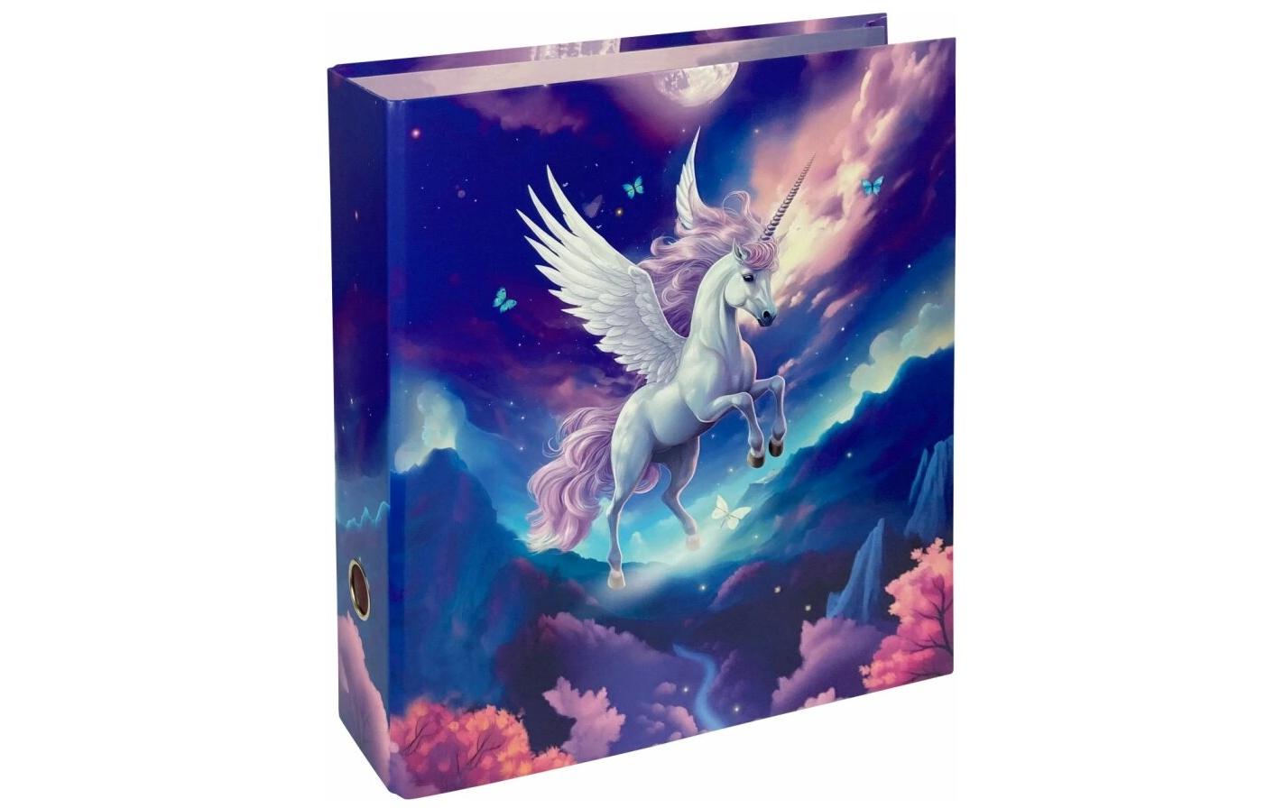 Goldbuch Diana Ringbuch – 2-Ring Q-Ring – für A4 – Rückenbreite 5 cm – Blau