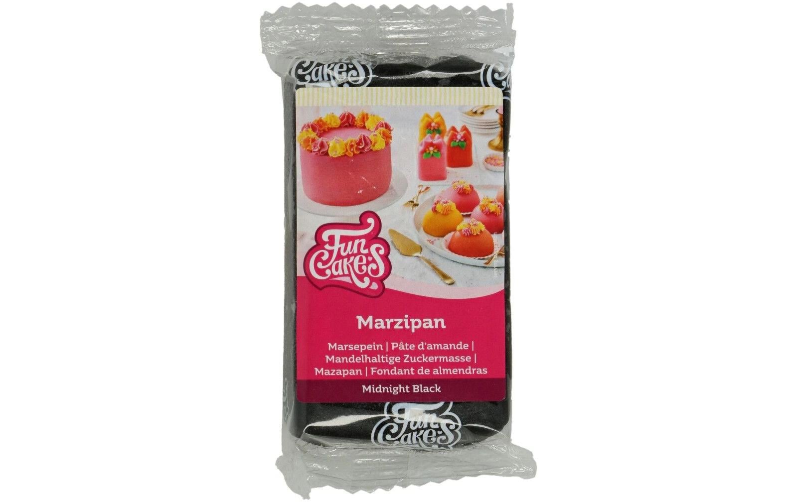 FunCakes Marzipan schwarz – glutenfrei – 250 g