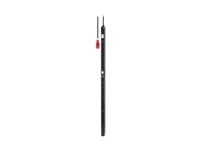 APC Easy Rack PDU mit Messfunktion pro Ausgang 0U vertikal, 3-phasig 22 kW, (18×C13 + 6×C19), 3 m – Schwarz