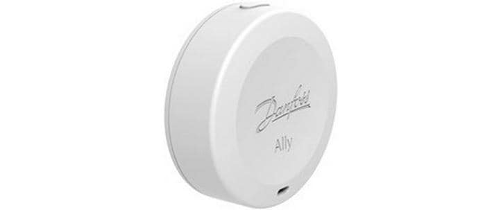 Danfoss Ally Raum Sensor – Thermo-/Hygrosensor, Funk, CR2450, 2 Jahre