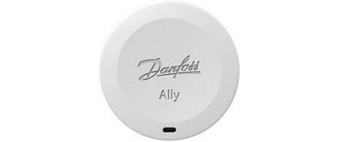 Danfoss Ally Raum Sensor – Thermo-/Hygrosensor, Funk, CR2450, 2 Jahre