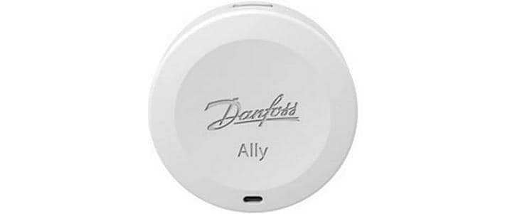 Danfoss Ally Raum Sensor – Thermo-/Hygrosensor, Funk, CR2450, 2 Jahre
