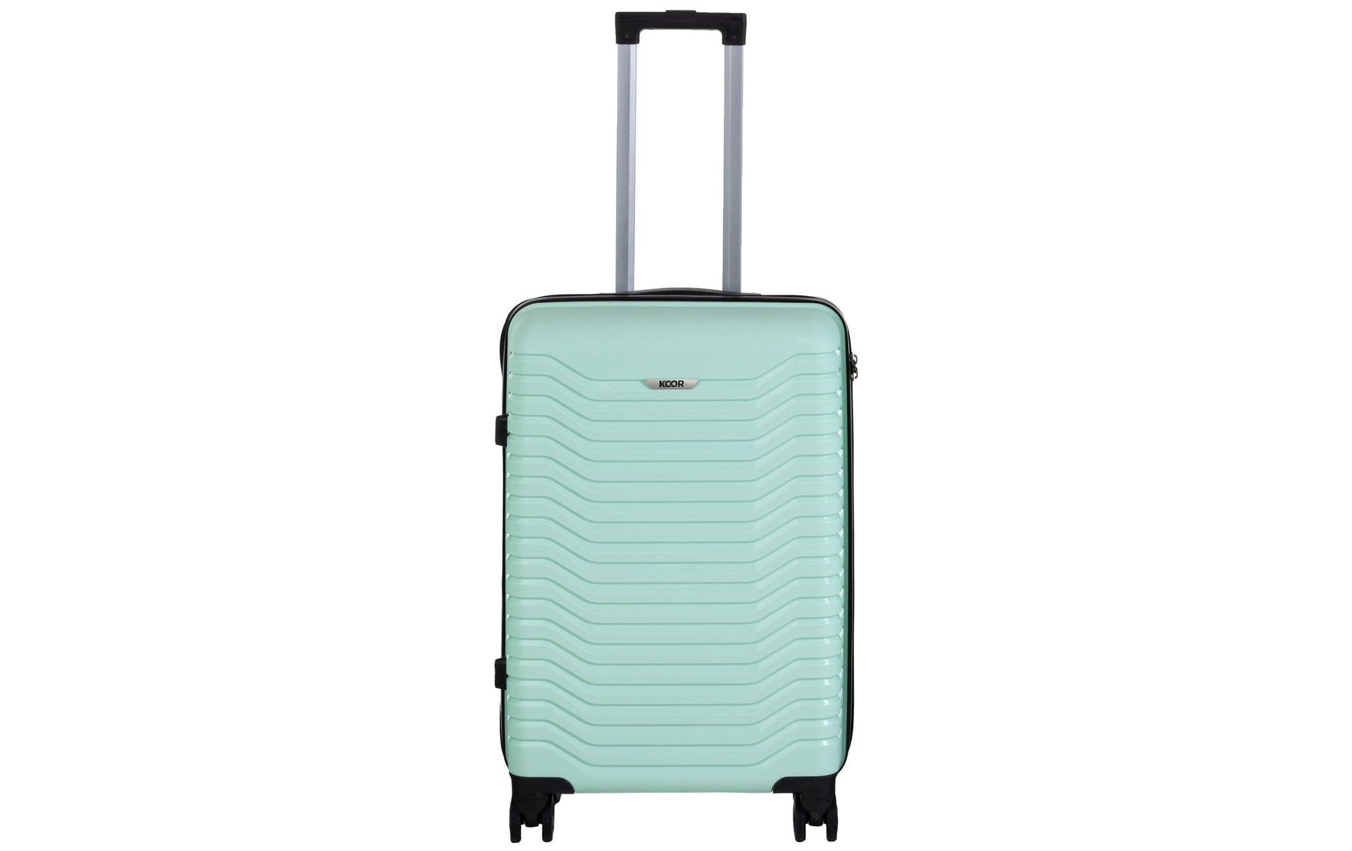 KOOR Trolley – 63 l, Hartschale, 4 Rollen, mit TSA, Mint, 40 × 66 × 26 cm
