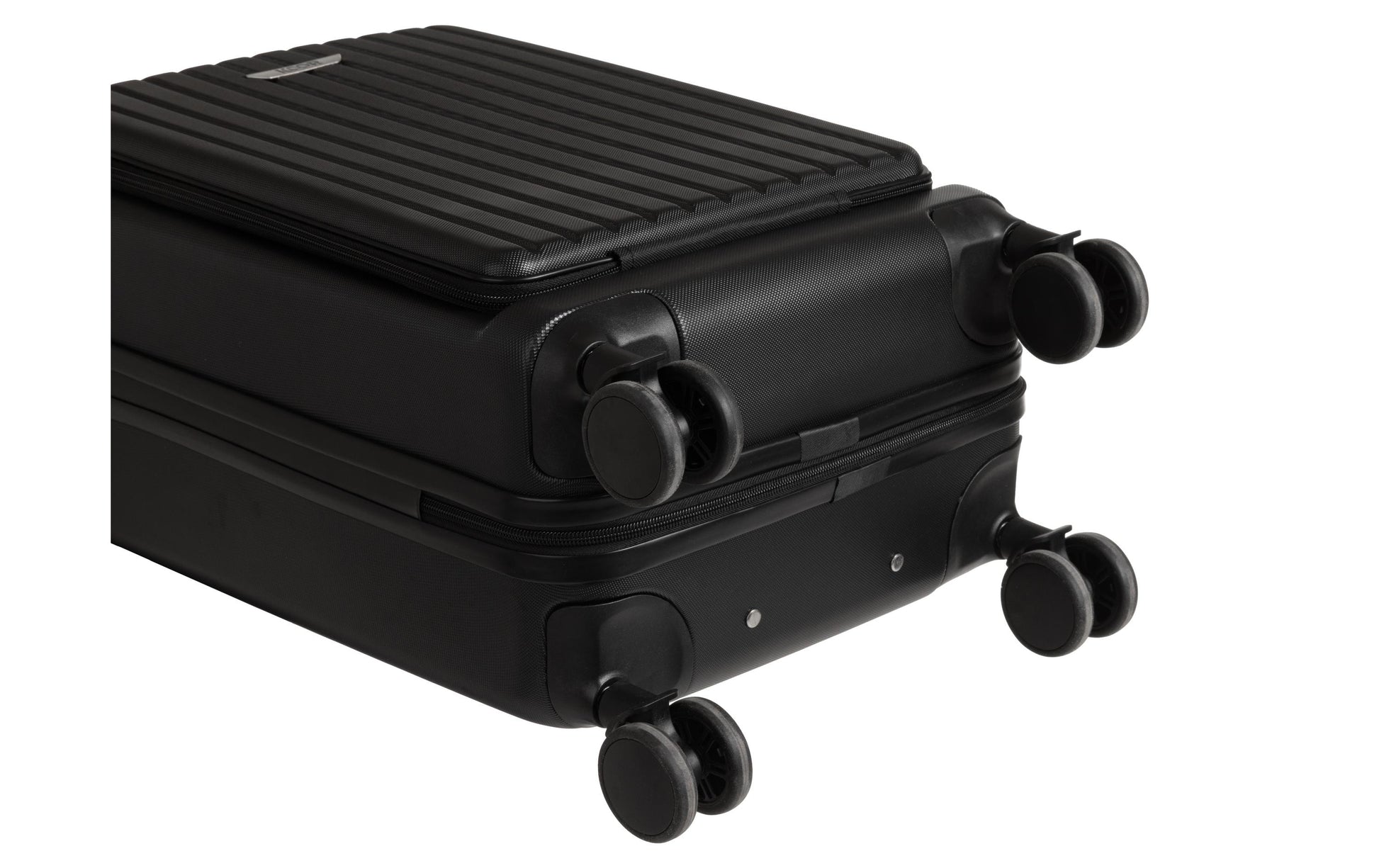 KOOR Handgepäck-Trolley – 39,5 l, ABS, 4 Rollen, mit TSA, schwarz, 35 × 58 × 24 cm