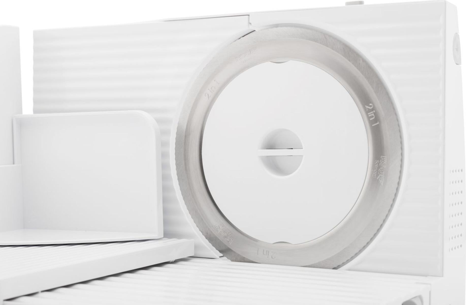Gorenje Allesschneider R402W – Ø 17 cm, 100 W – weiss/edelstahl