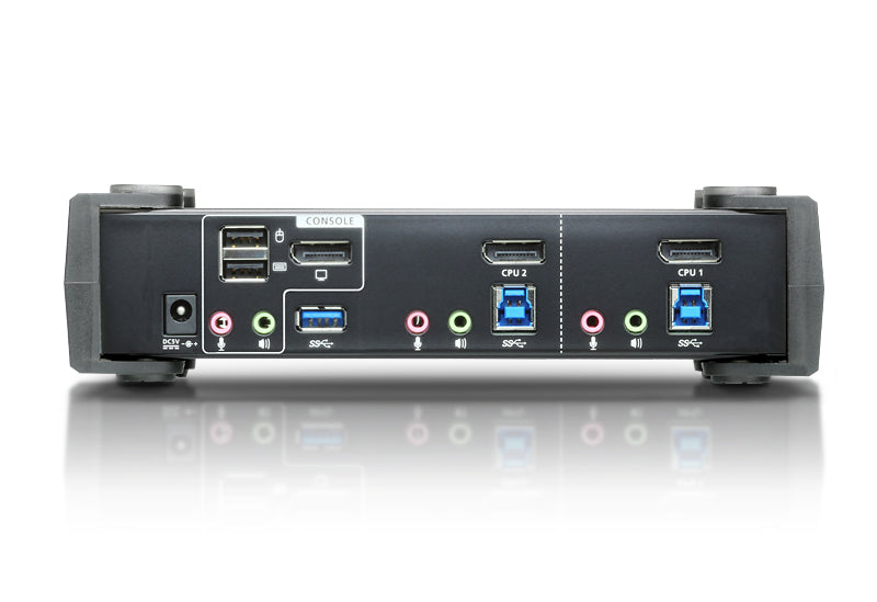 ATEN KVM-Switch 2×1, USB 3.2 Gen 1/DisplayPort, 4K (3840 × 2160)