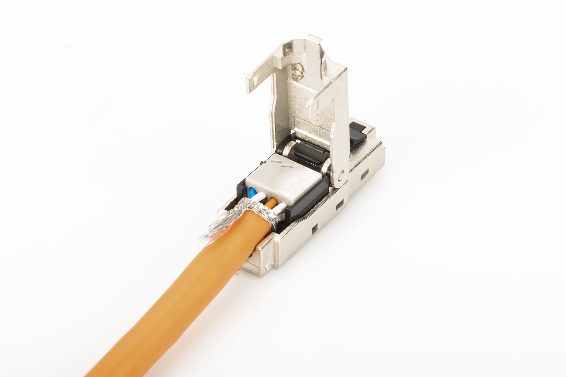 Digitus RJ-45 Feldstecker – Cat6, geschirmt (STP), Edelstahl