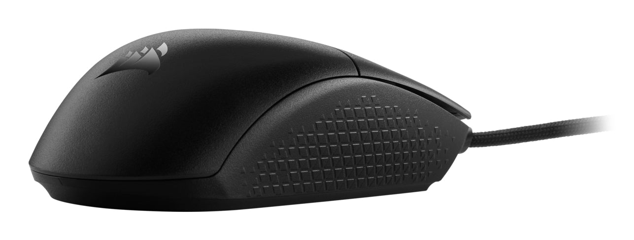 Corsair KATAR PRO XT Gaming-Maus – kabelgebunden, USB-A, 18'000 dpi, 6 Tasten, beidhändig, schwarz
