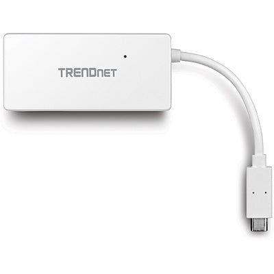 TRENDnet TUC-H4E USB-Hub – USB-C, 4× USB-A, 5 Gbit/s, für Windows/Mac