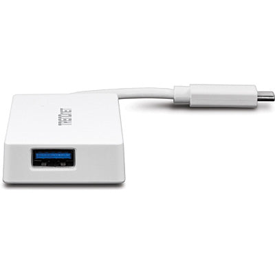 TRENDnet TUC-H4E USB-Hub – USB-C, 4× USB-A, 5 Gbit/s, für Windows/Mac