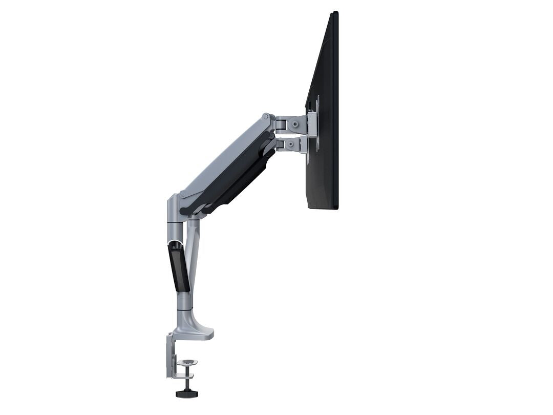 Multibrackets MB Duo 3279 – Tischhalterung, Dual, bis 27", VESA 100 × 100 mm, 9 kg, schwenkbar, Silber