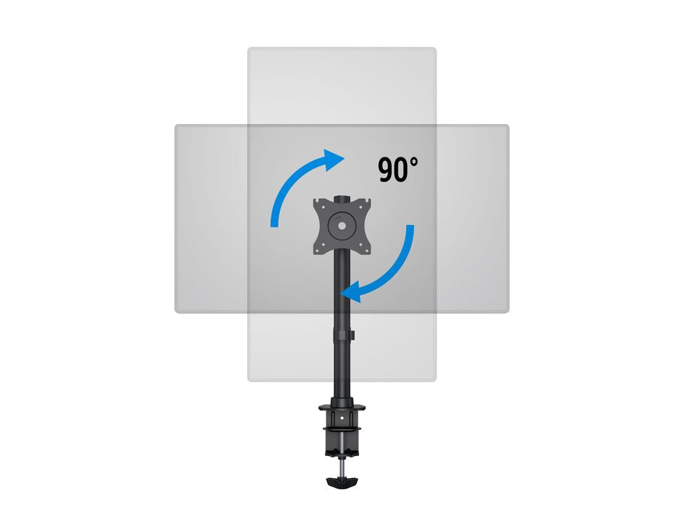 Multibrackets basic 3293 – Monitorhalterung, bis 27", VESA 100 × 100 mm, 10 kg, neigbar, schwarz