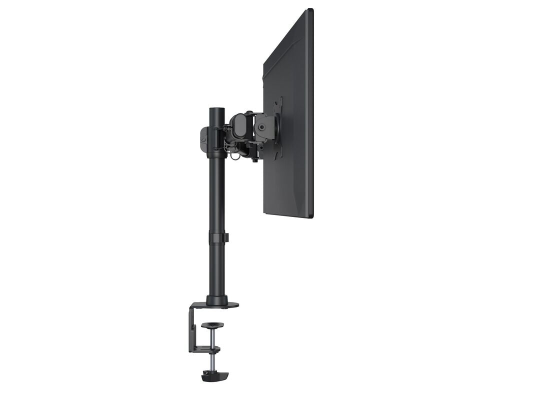 Multibrackets basic 3309 – Monitorhalterung, Dual, bis 27", VESA 100 × 100 mm, 8 kg, drehbar, schwarz