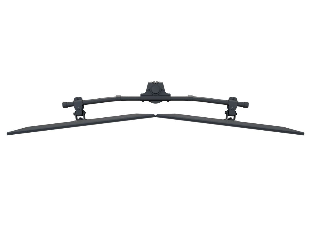 Multibrackets basic 3309 – Monitorhalterung, Dual, bis 27", VESA 100 × 100 mm, 8 kg, drehbar, schwarz