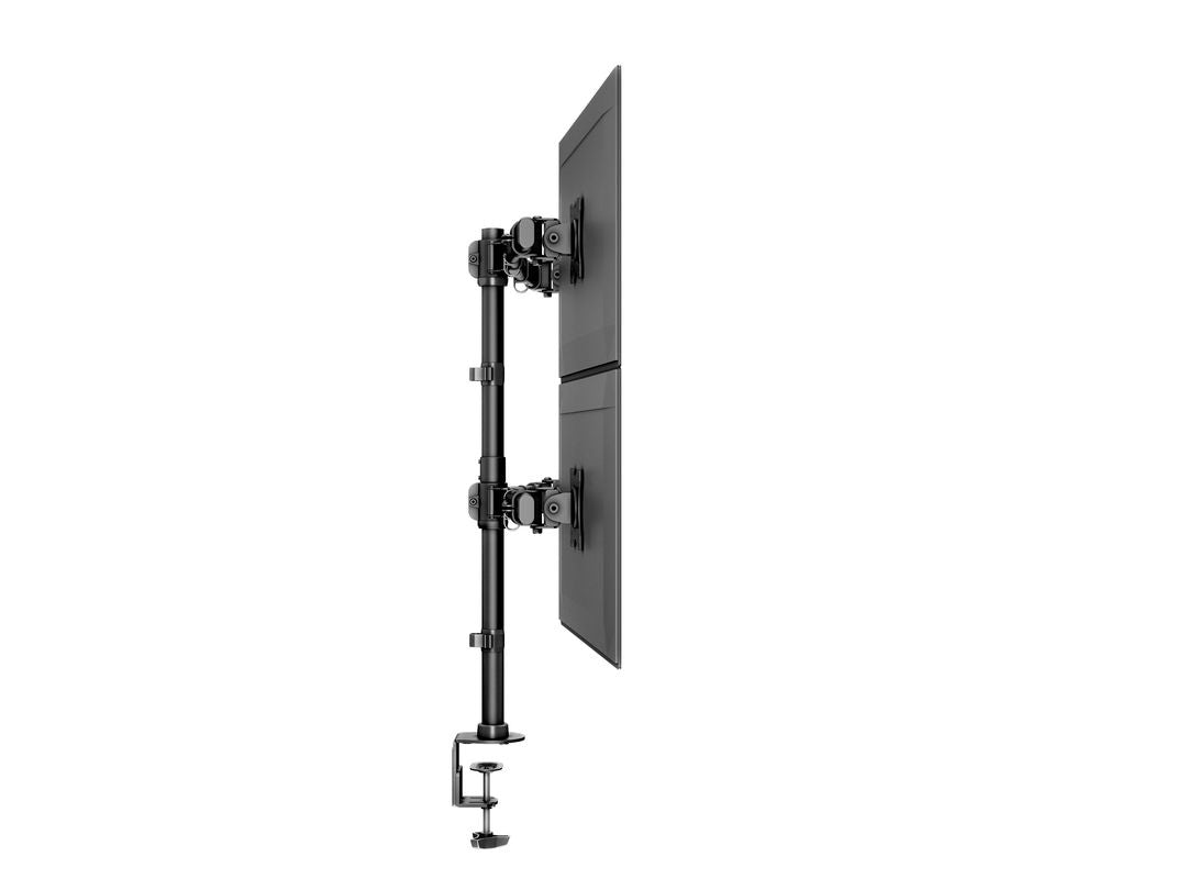 Multibrackets Monhalt basic 3316 – Monitorhalterung, Quad, bis 27", VESA 75 × 75 mm, 8 kg, neigbar, schwarz