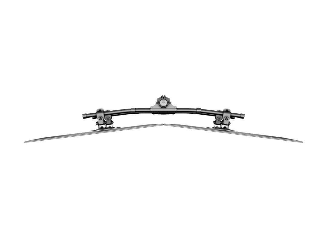 Multibrackets Monhalt basic 3316 – Monitorhalterung, Quad, bis 27", VESA 75 × 75 mm, 8 kg, neigbar, schwarz
