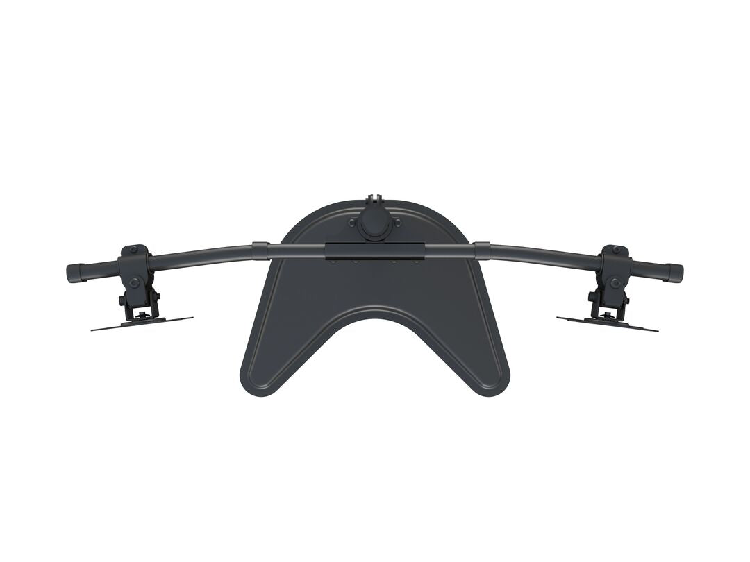 Multibrackets basic 3330 – Monitorhalterung, Dual, Standfuss, bis 27", VESA 100 × 100 mm, 10 kg, schwarz