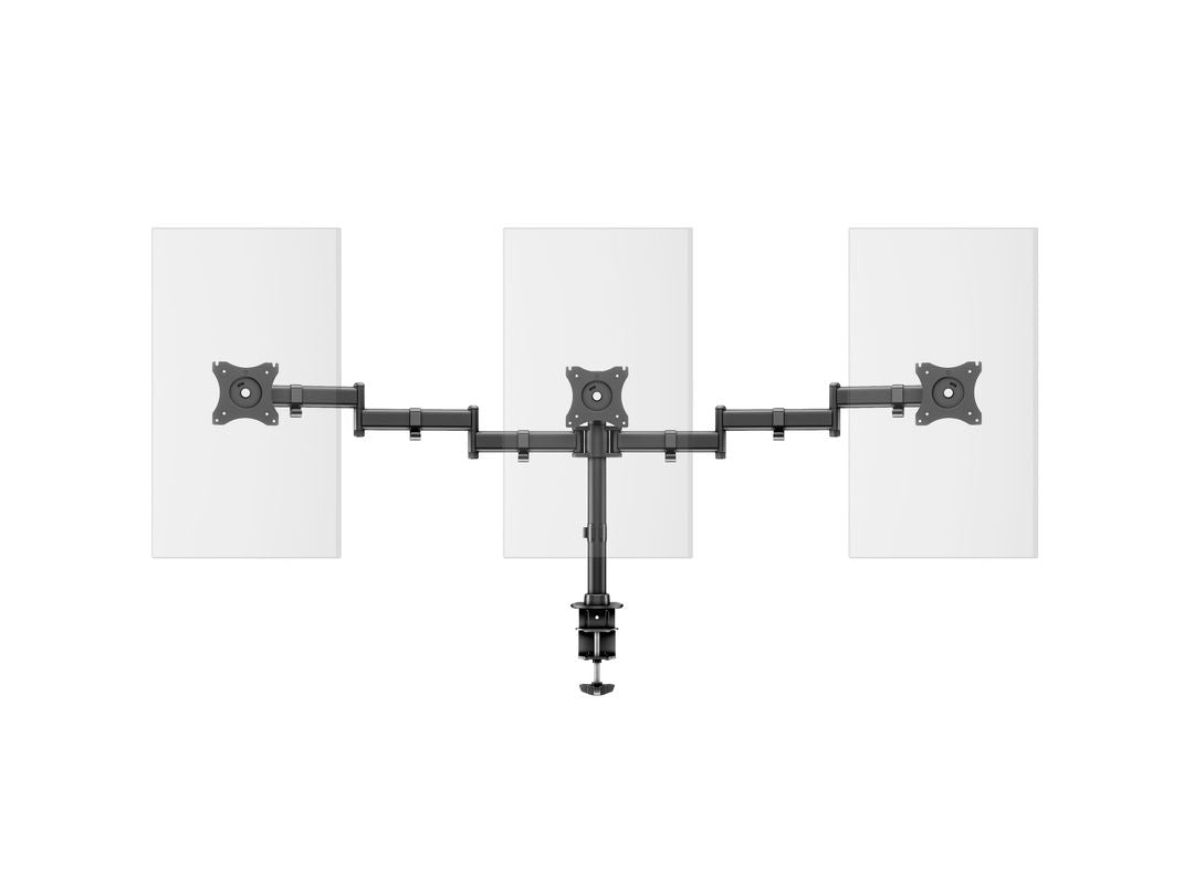 Multibrackets 3385 Flachbildschirm-Tischhalterung – MB Tischstä Basic, Triple, 15–27"