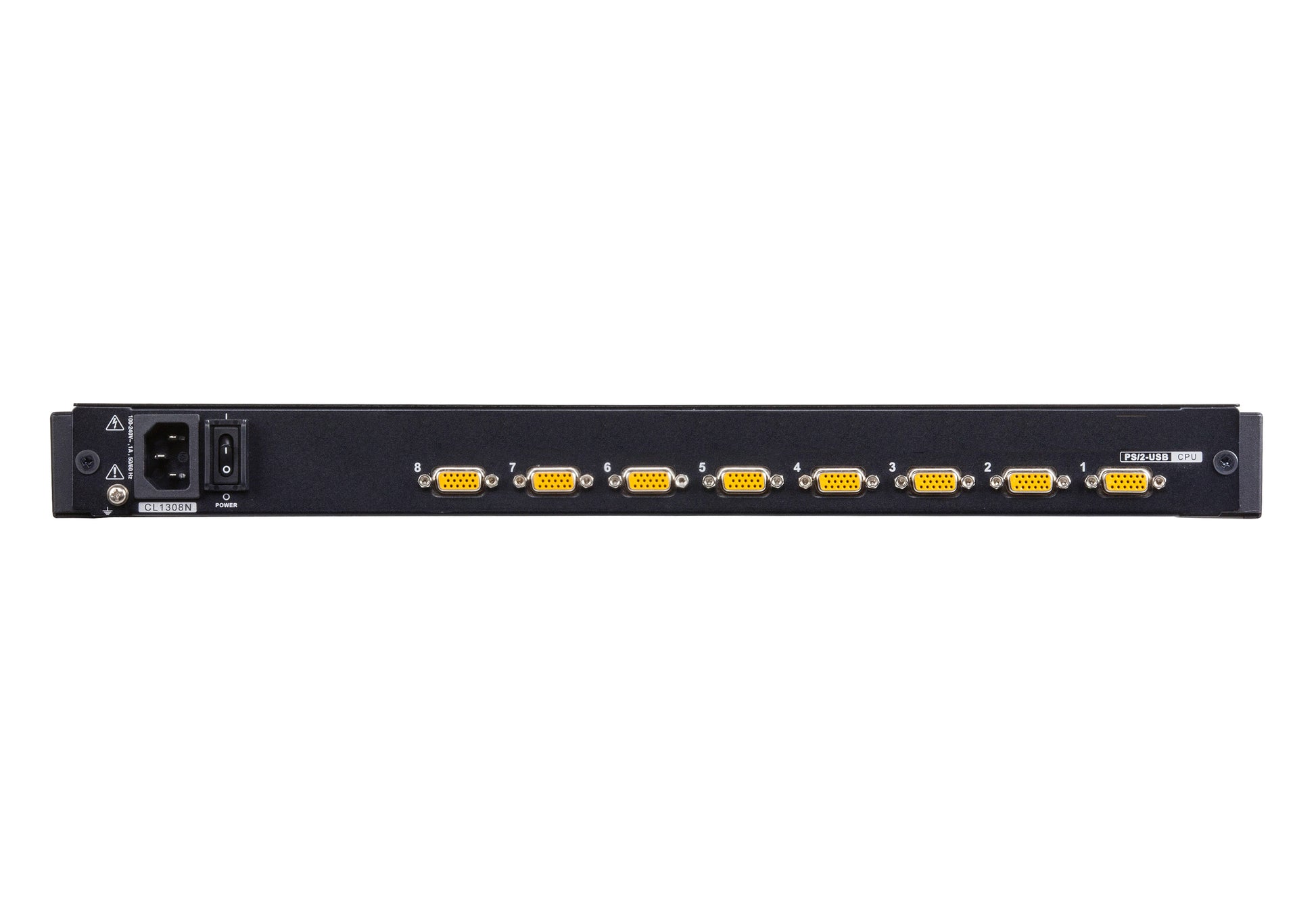 ATEN CL1308 – KVM-Switch – 8-Port, VGA – 1280 × 1024 @ 75 Hz, für Windows, Mac & Linux