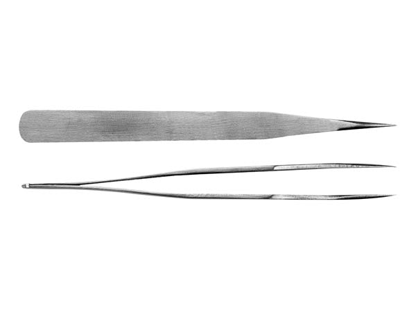 Velleman VTTW15 Pinzette – spitz, gerade Spitze, 112 mm, Edelstahl