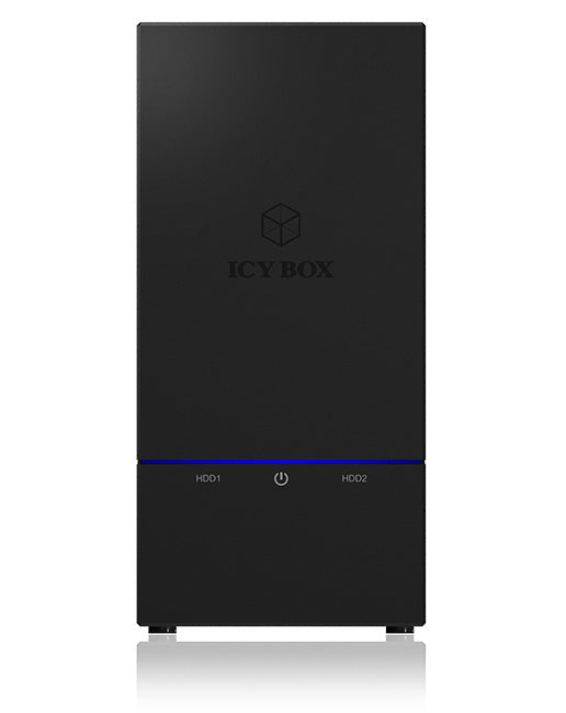ICY BOX IB-RD3621U3 – 2-Bay Desktop Gehäuse – USB 3.0, für 3,5" HDD, SATA