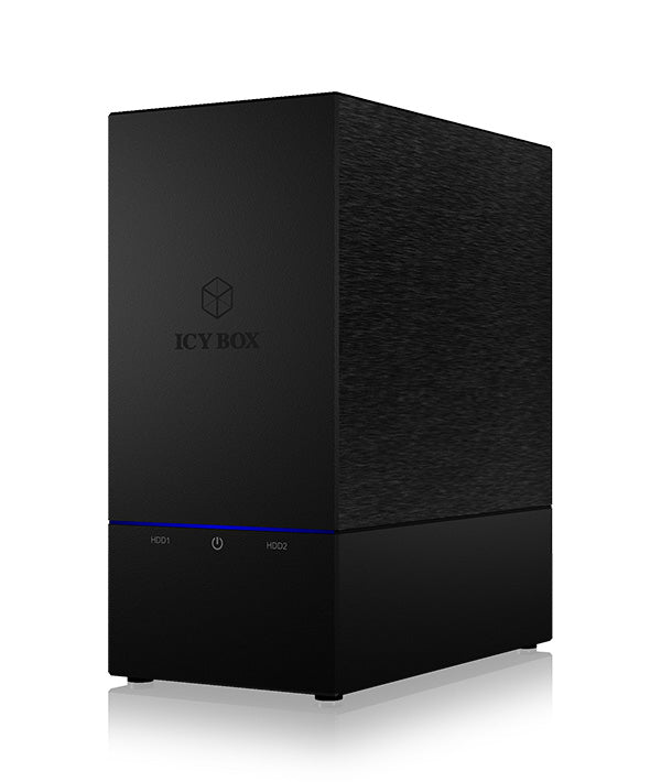 ICY BOX IB-RD3621U3 – 2-Bay Desktop Gehäuse – USB 3.0, für 3,5" HDD, SATA