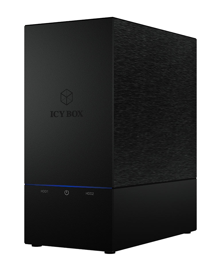 ICY BOX IB-RD3621U3 – 2-Bay Desktop Gehäuse – USB 3.0, für 3,5" HDD, SATA