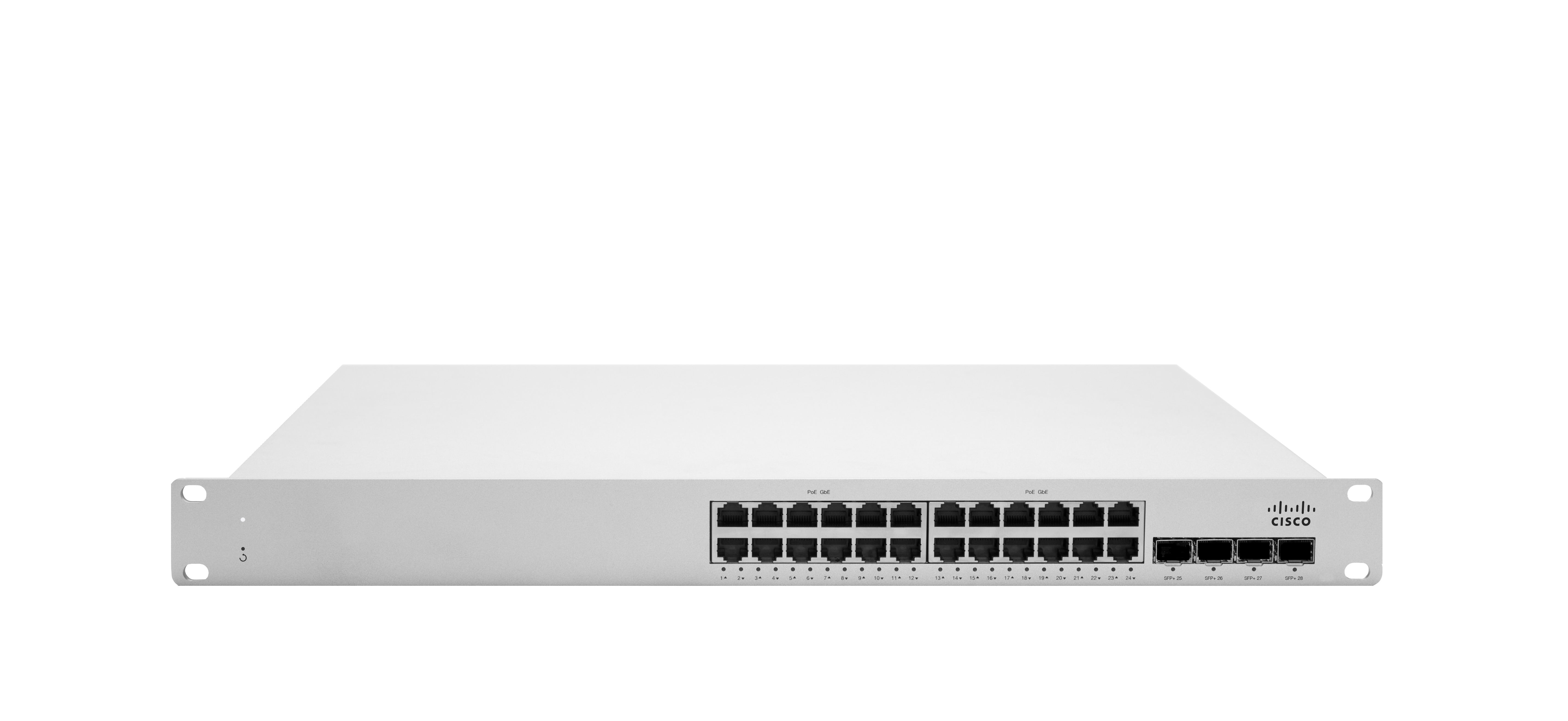 Cisco Meraki MS225-24 – Managed Switch – 24×GbE, 4×SFP+, L2, 1U