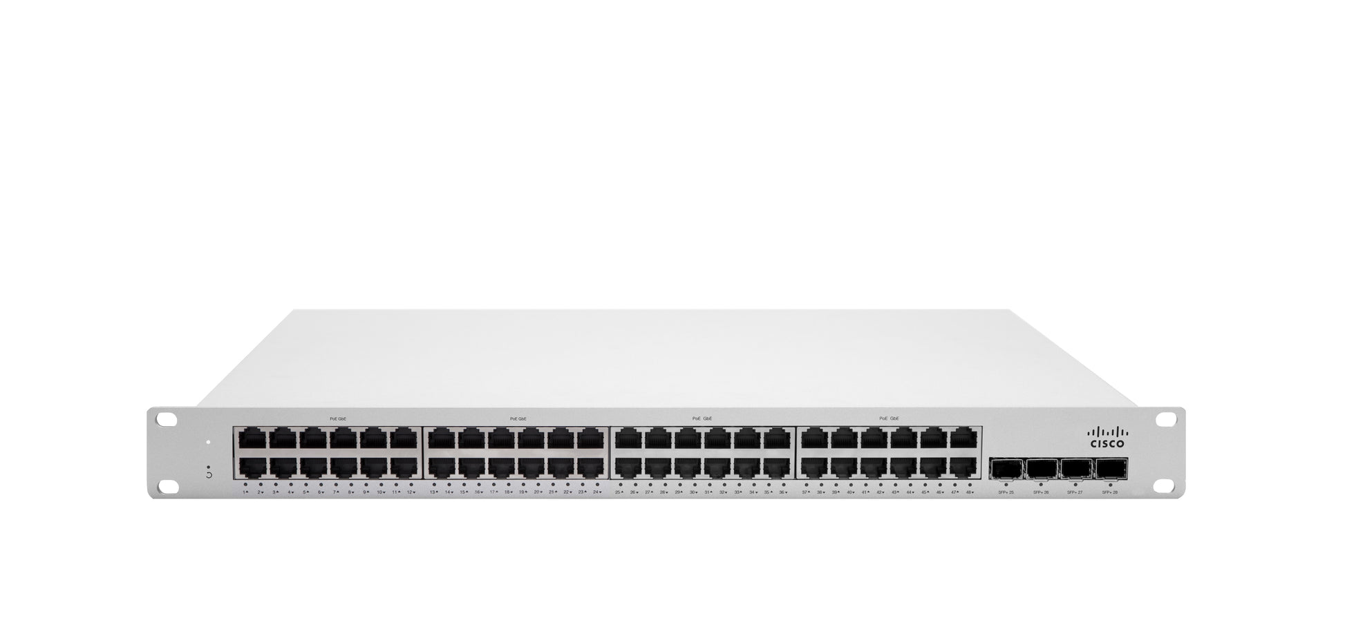 Cisco Meraki MS225-48 – Managed Switch – 48×GbE, 4×SFP+, L2, 1U
