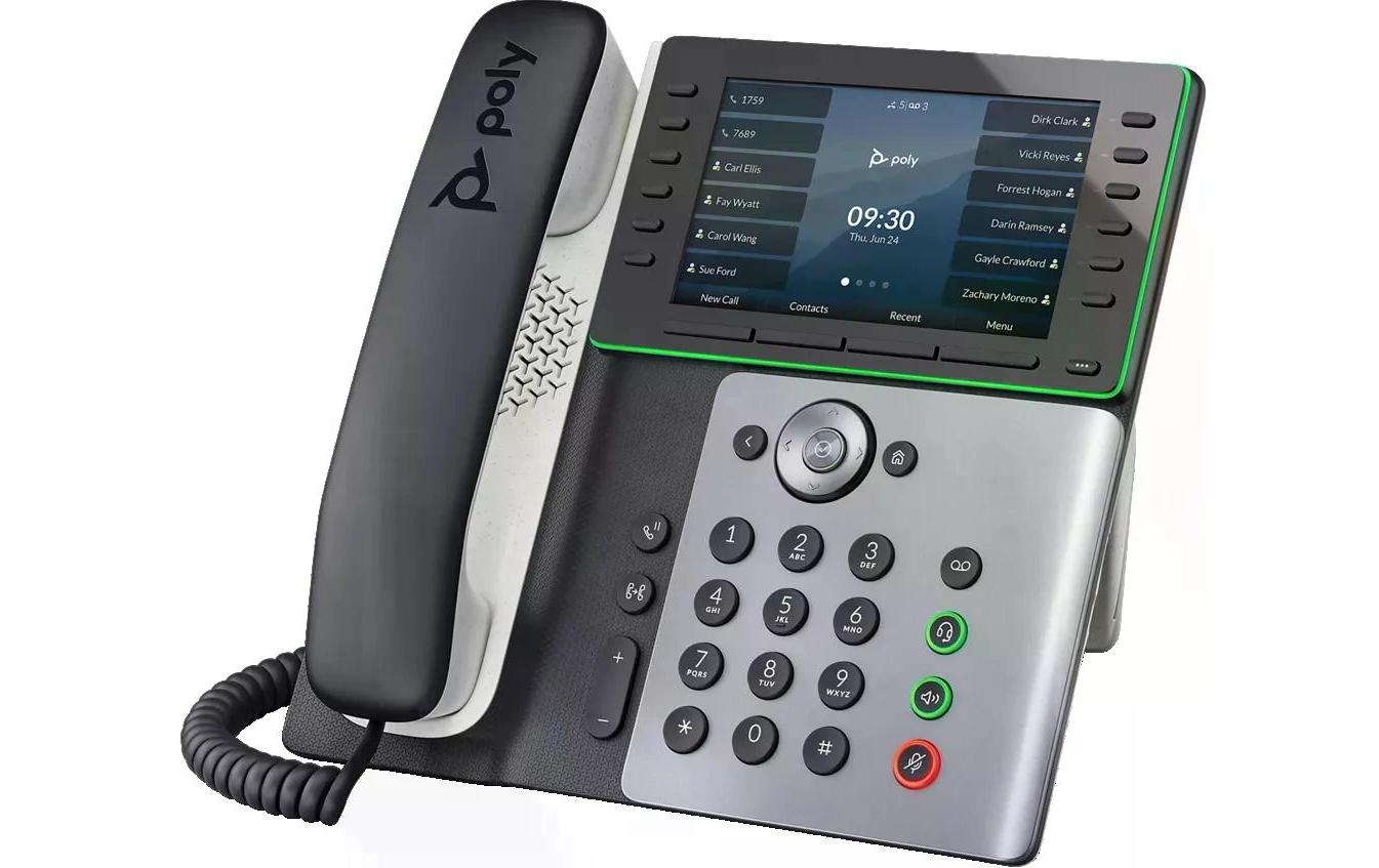 Poly Edge E550 – IP-Telefon, PoE