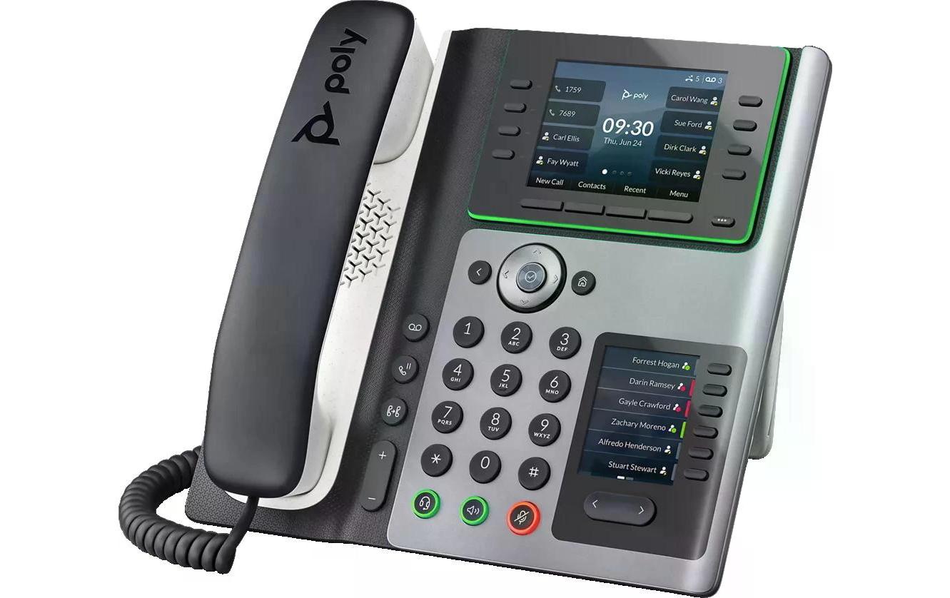 Poly Edge E450 – IP-Telefon, PoE