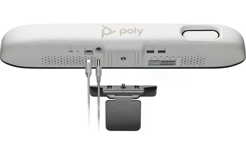 Poly Studio R30 – Videobar – 4K, 110° Sichtfeld, 5× digitaler Zoom, für Windows/Mac, USB, WLAN, Bluetooth