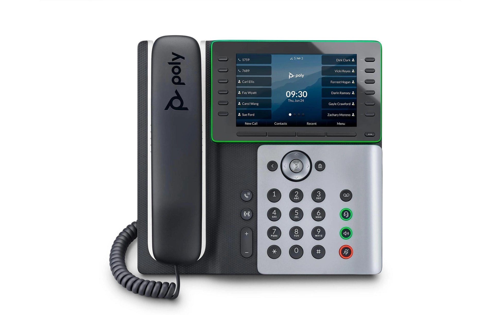 Poly Edge E550 – IP-Telefon, PoE