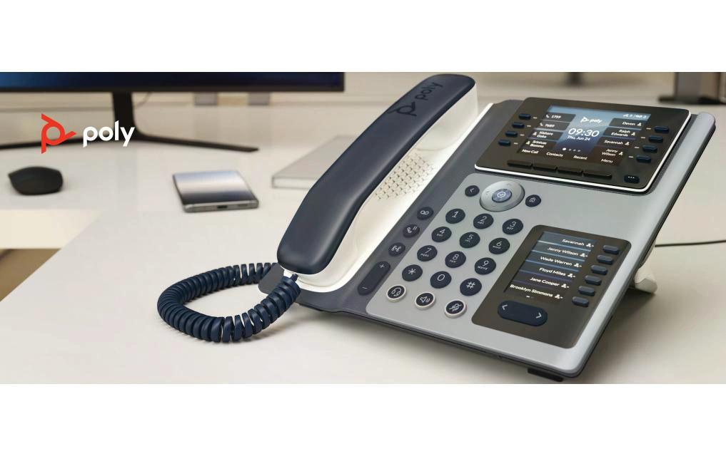 Poly Edge E450 – IP-Telefon, PoE