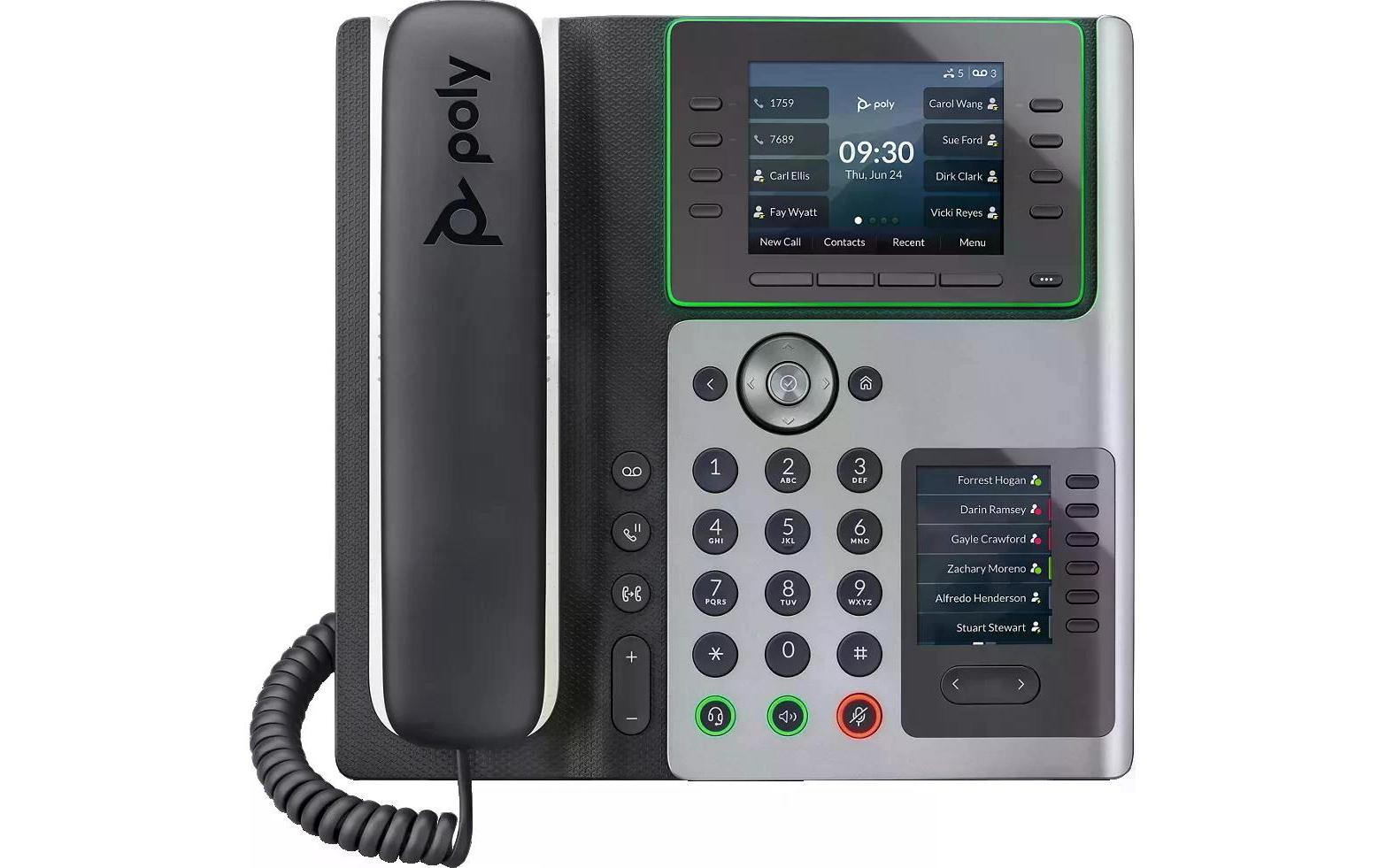 Poly Edge E450 – IP-Telefon, PoE