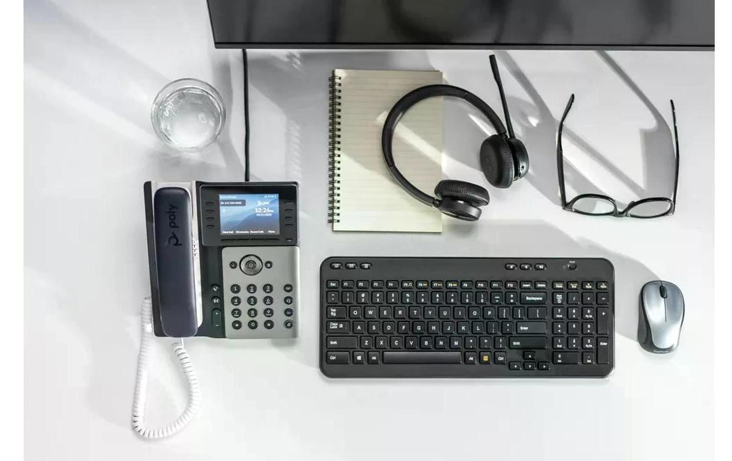Poly Edge E350 – IP-Telefon, PoE