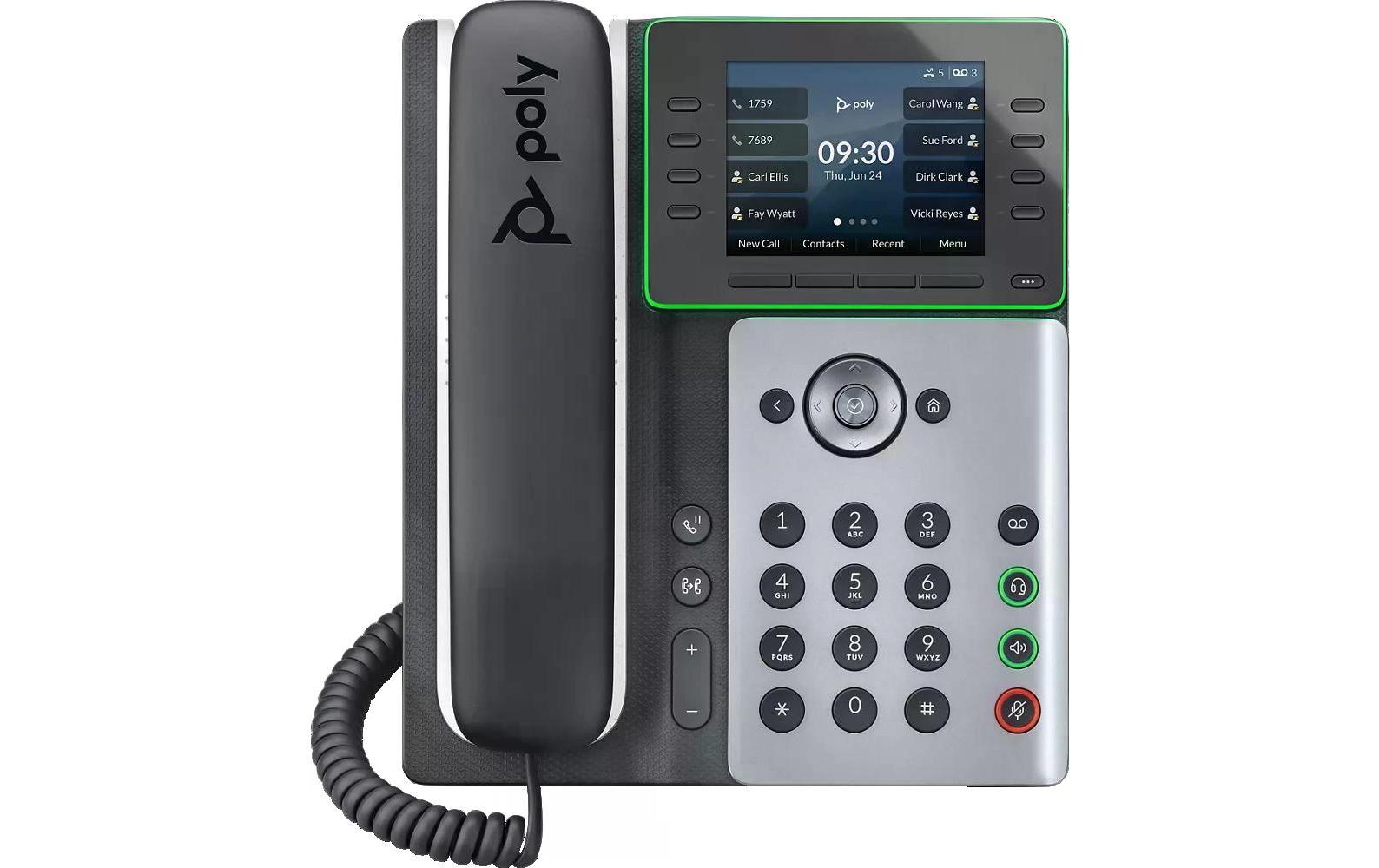 Poly Edge E320 – IP-Telefon, PoE