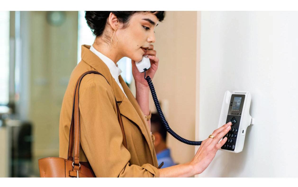 Poly Edge E100 – IP-Telefon, PoE