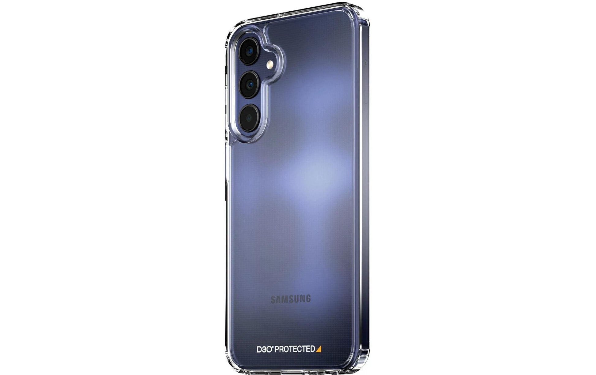 PanzerGlass Backcover – für Samsung Galaxy A25 5G, Gehärtetes Glas+PET+Silikon, Transparent