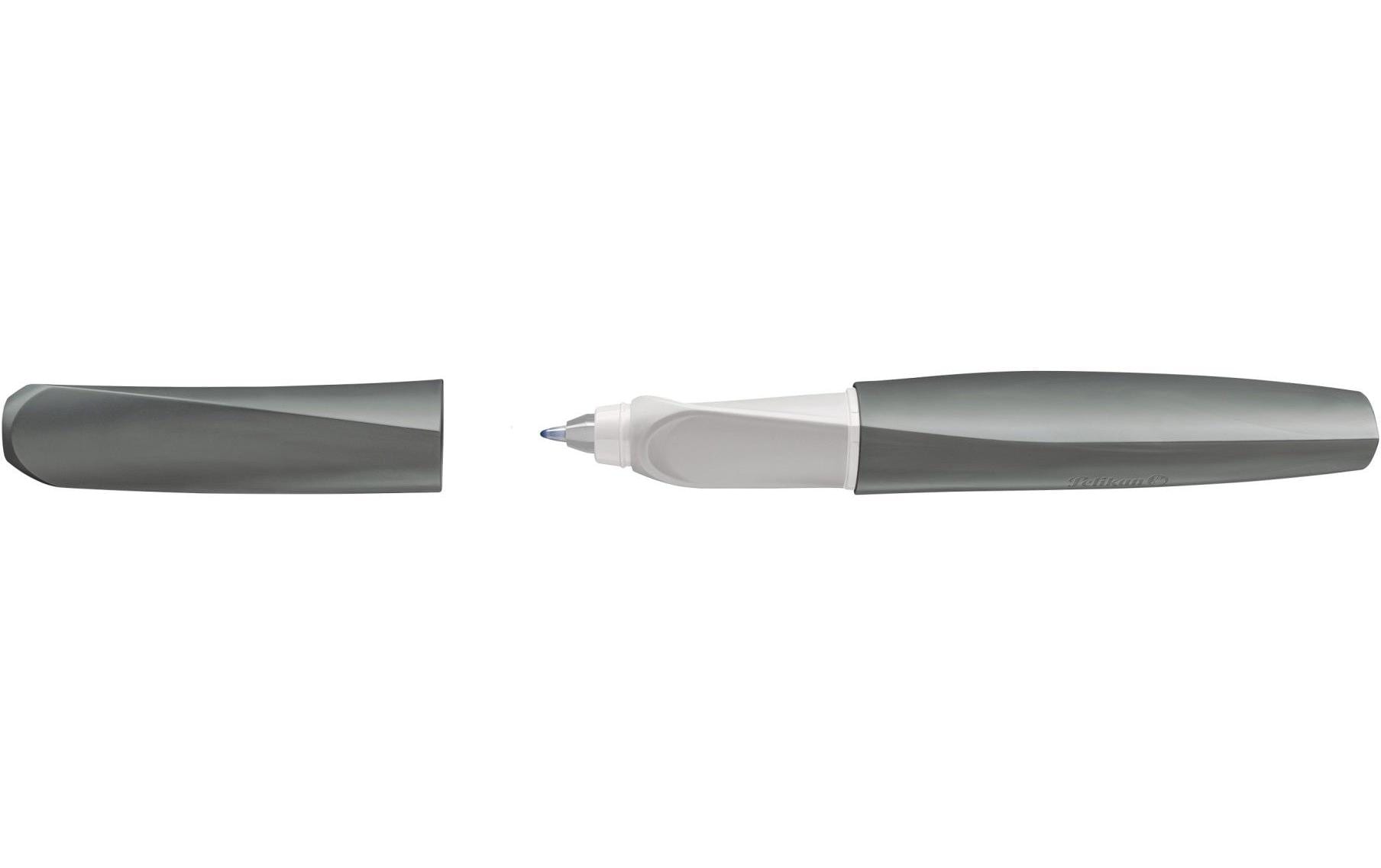Pelikan Twist eco – Tintenroller, 0,3 mm, blau, Kunststoff (recycelbar), grau
