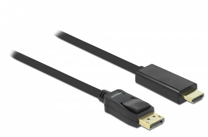 DeLOCK DisplayPort auf HDMI Kabel DP 1.1 1920×1200 – 3 m