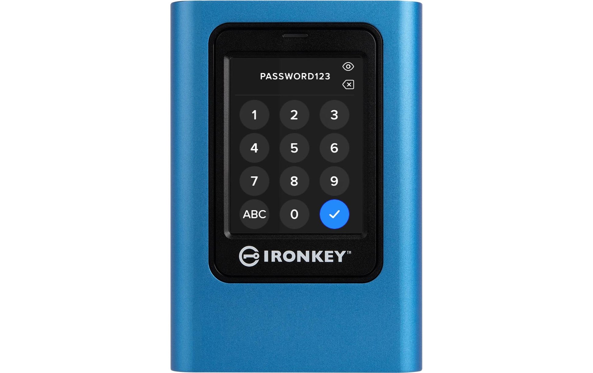 Kingston Technology Kingston IronKey Vault Privacy 80 Allgemeines Speichergerät – 3,84 TB, Externe SSD, XTS-AES 256-Bit
