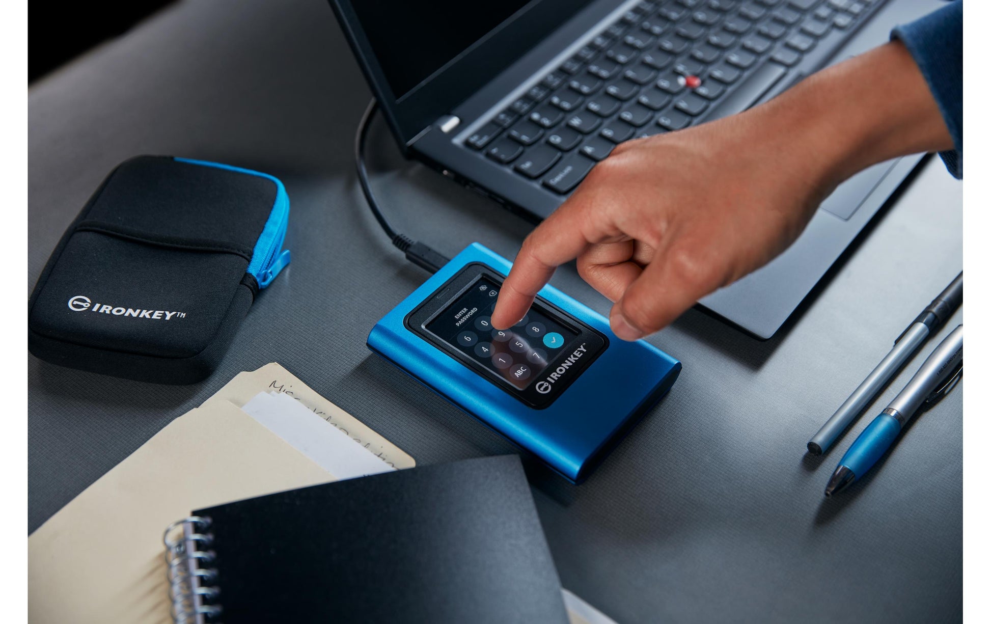 Kingston Technology Kingston IronKey Vault Privacy 80 USB-Stick – 7,7 TB, XTS-AES 256-Bit, Verschlüsselt