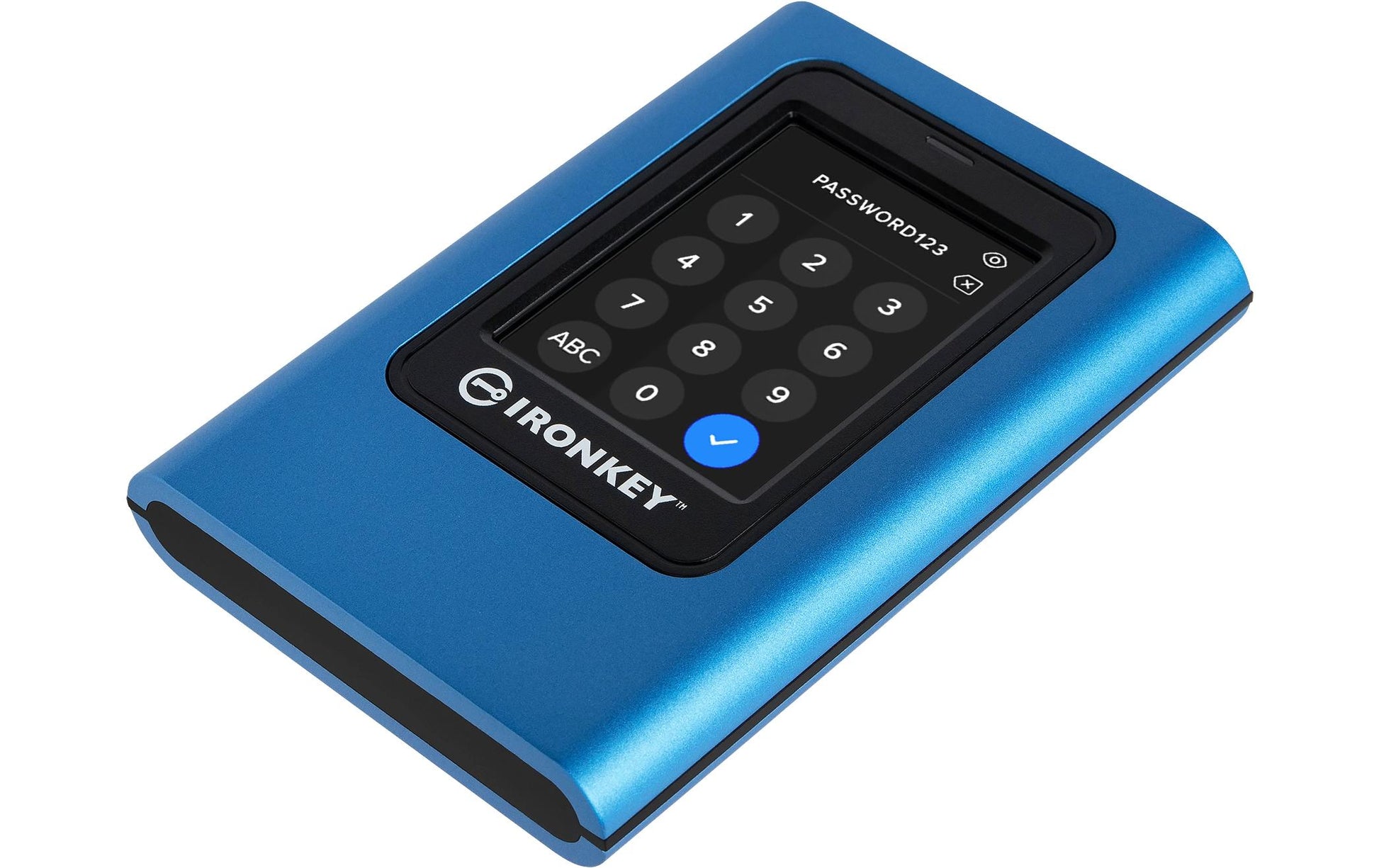 Kingston Technology Kingston IronKey Vault Privacy 80 Allgemeines Speichergerät – 3,84 TB, Externe SSD, XTS-AES 256-Bit