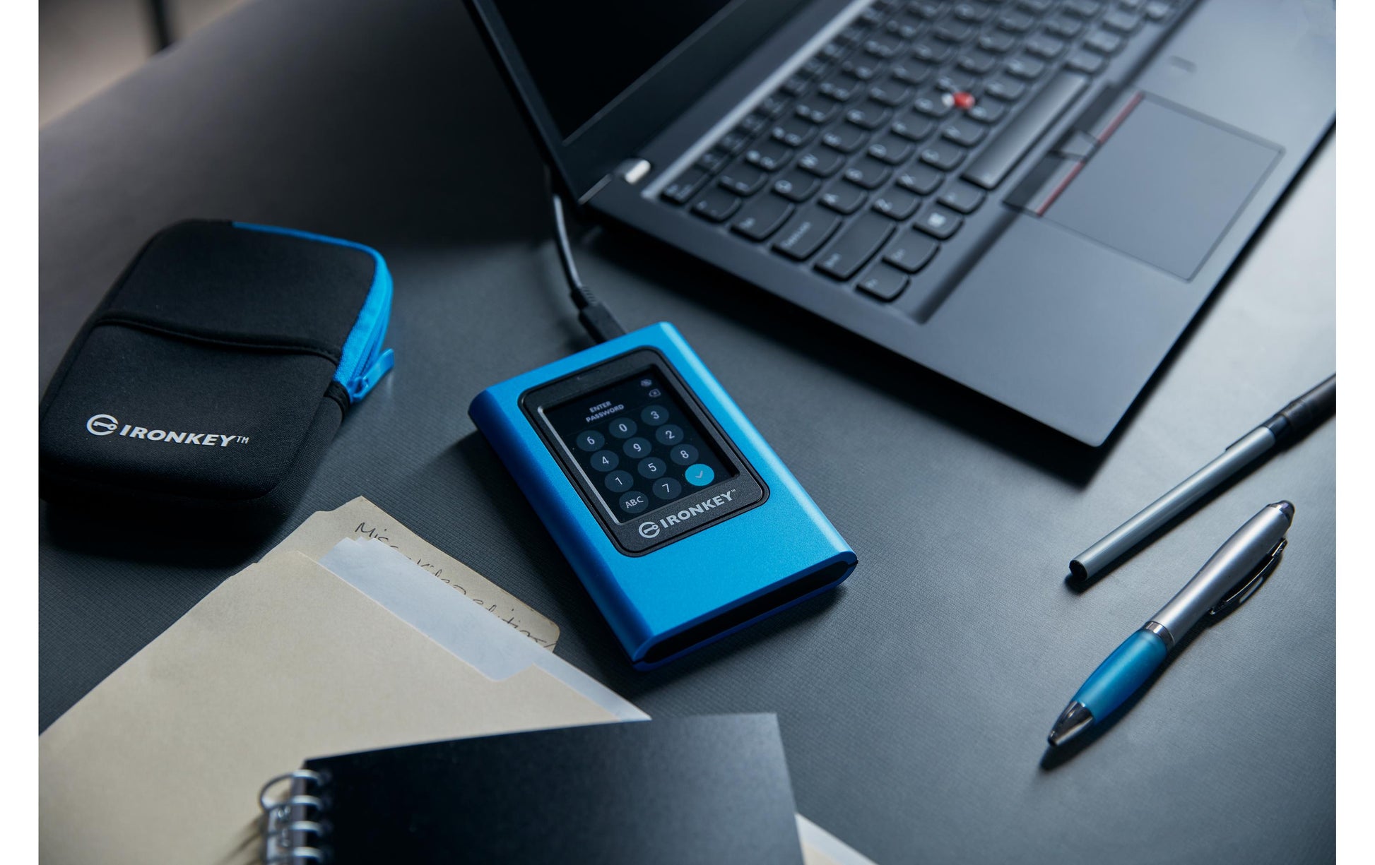 Kingston Technology Kingston IronKey Vault Privacy 80 Allgemeines Speichergerät – 3,84 TB, Externe SSD, XTS-AES 256-Bit